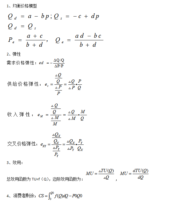 微观经济